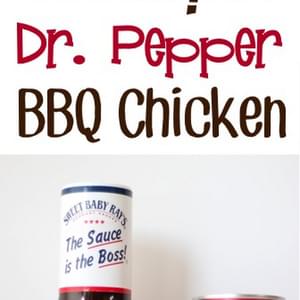 Crockpot Dr. Pepper BBQ Chicken
