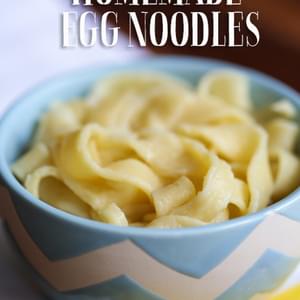 How To Make Homemade Egg Noodles