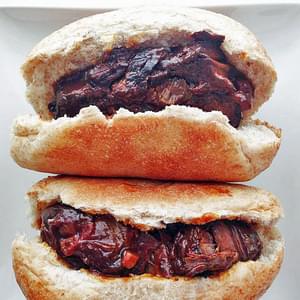 Texas BBQ Beef Rib Sandwich