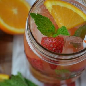 Strawberry Orange Iced Tea