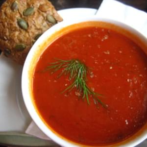 Fresh Cream of Tomato Soup recipe – 119 calories