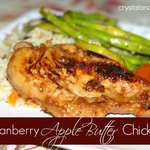 Cranberry Apple Butter Chicken