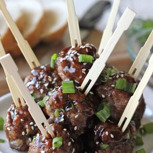 Hoisin Asian Meatballs