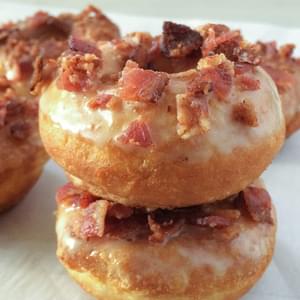 Maple & Bacon Glazed Donuts