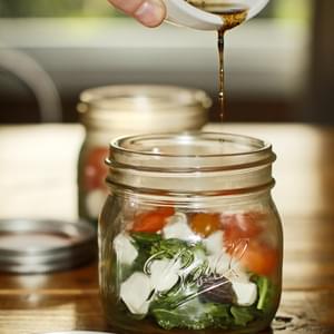 Caprese Salad in a Jar