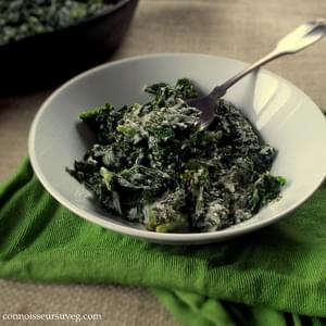 Vegan Creamed Kale