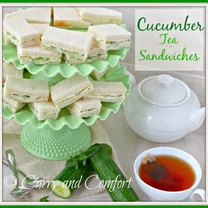 Cucumber Sandwiches - Throwback Thursday
