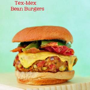 Tex-Mex Pinto Bean Burgers