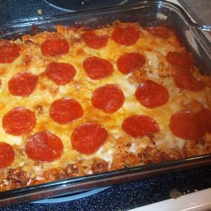 Weight Watcher Recipes – Pizza Pasta Casserole