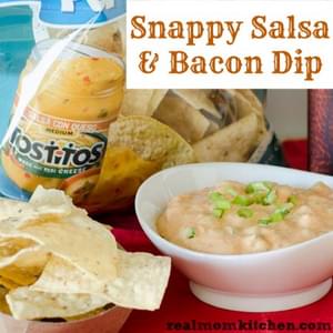 Snappy Salsa and Bacon Dip with TOSTITOS®