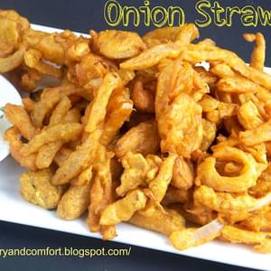 Onion Straw Fritters