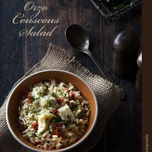 Orzo Couscous Salad