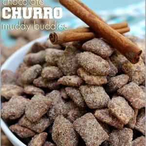 Chocolate Churro Muddy Buddies