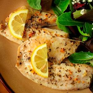 Broiled Tilapia with Garlic