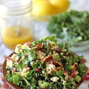Kale Salad with Meyer Lemon Vinaigrette