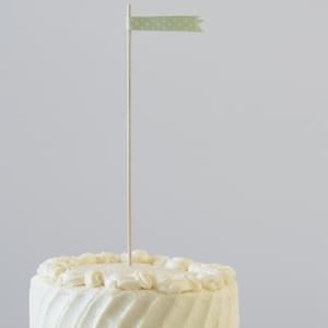Classic White Cake {Six-Inch Layer Cake}