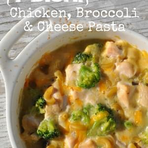 1 Dish Chicken, Broccoli, and Cheese Pasta