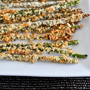 Crispy Parmesan Asparagus Sticks