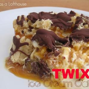TWIX Ice Cream Cake