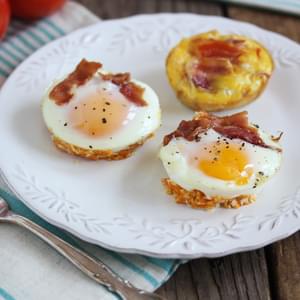 On-The-Go Baked Egg Nests