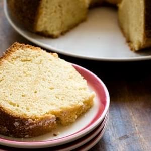 Sour Cream Pound Cake With Ruby Red Grapefruit