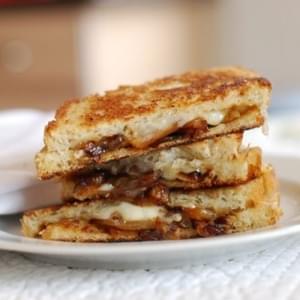 Caramelized Onion Grilled Cheese