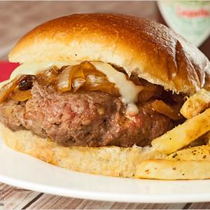 Mexican-Spiced Burgers w/Chipotle-Caramelized Onions