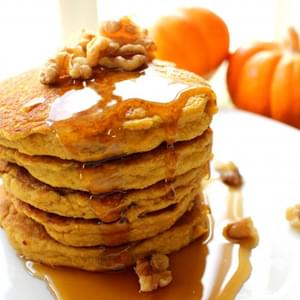 Paleo Pumpkin Pancakes with Coconut Flour