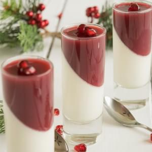 Pomegranate panna cotta & $25 Target gift card giveaway