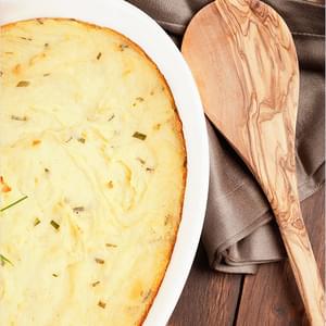 Whipped Potato Casserole w/Sour Cream and Chives