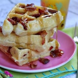 Maple- Bacon Waffles