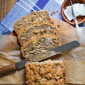 Tropical Banana Bread with Macadamia Nuts, Pineapple, and Coconut