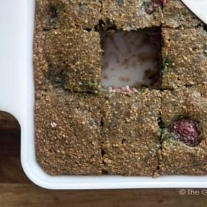 Clean Eating Grain Free Raspberry Monster Cake