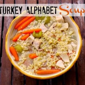 Turkey Alphabet Soup