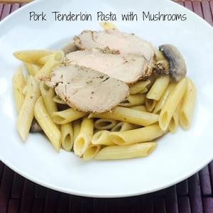 Peppercorn Pork and Mushroom Pasta