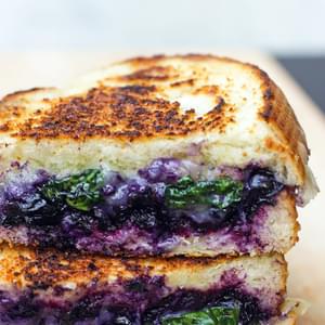 Balsamic Blueberry Grilled Cheese Sandwich