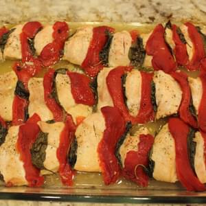 Roasted Pepper and Basil Chicken