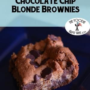 Chocolate Chip Blonde Brownies