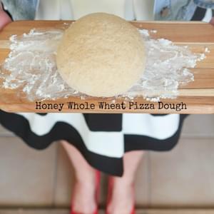 Honey Whole Wheat Pizza Dough