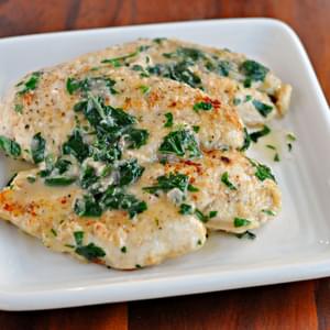Pan Fried Chicken with Olive Oil Butter Herb Sauce