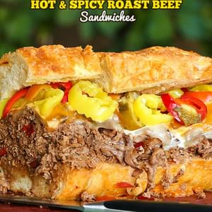 Hot & Spicy Roast Beef Sandwiches