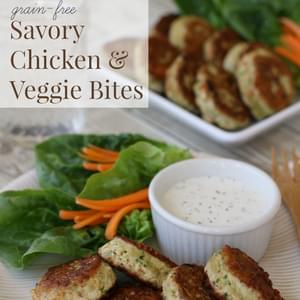 Savory Chicken & Veggie Bites (GF, DF)