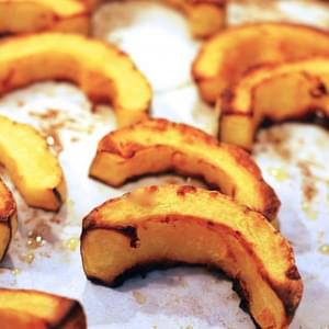 Roasted Delicata Squash with Balsamic