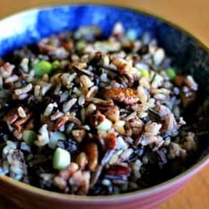 Wild Rice Cranberry Pecan Salad