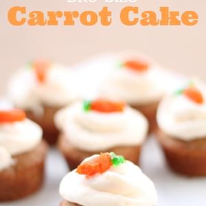 Bite-Size Carrot Cakes