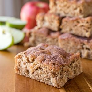 Apple and Brown Sugar Snickerdoodle Cake