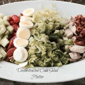 Deconstructed Cobb Salad Platter