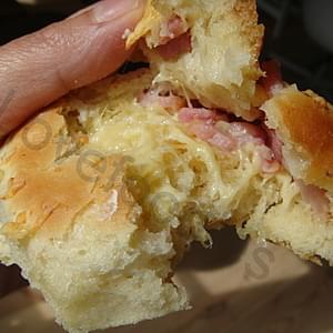 Bacon & Cheese Soft Rolls