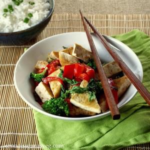 Thai Basil Tofu Stir Fry