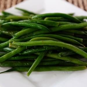 Simple Skillet Green Beans